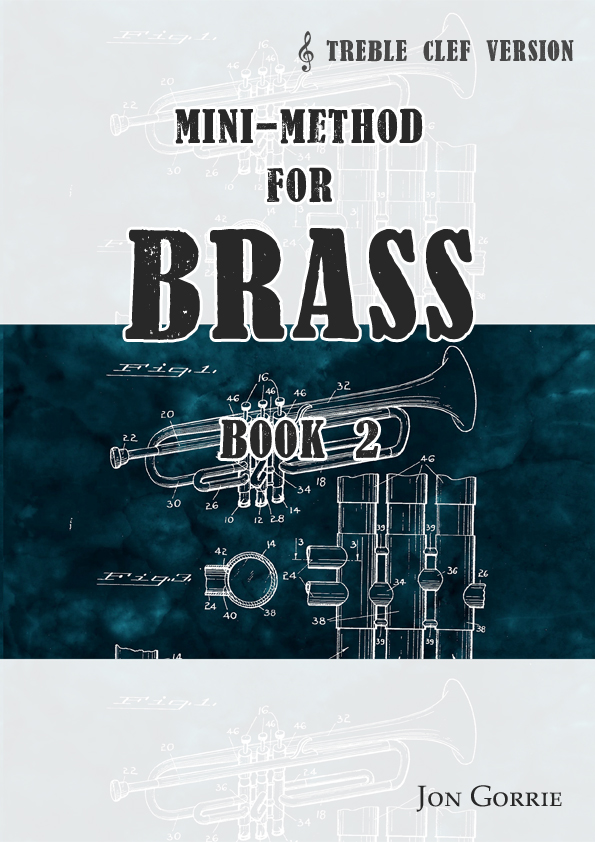 Mini-method for brass. Treble clef: Book 2